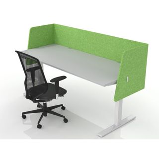 Hush Privi Double Sq Flex Screen 450/1500/450 H675mm Slope