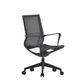 Nero Mesh Meeting Room Chair  Floating Tilt 135kg Black