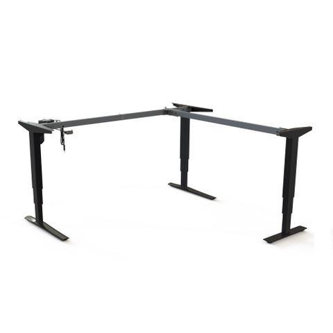 DM43 Height Adjustable Frame for Corner Work Stations