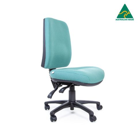 Miracle HB Task Chair no Arms 160kg  Black