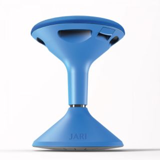 Jari Activ-stool Gas-lift height adjustable. Convex base Blue