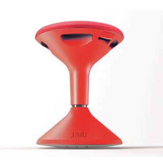 Jari Activ-stool Gas-lift height adjustable. Convex base Red