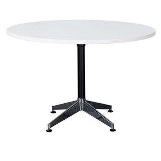 Typhoon Meeting Table 4 Legs, Round Top 1200dia White