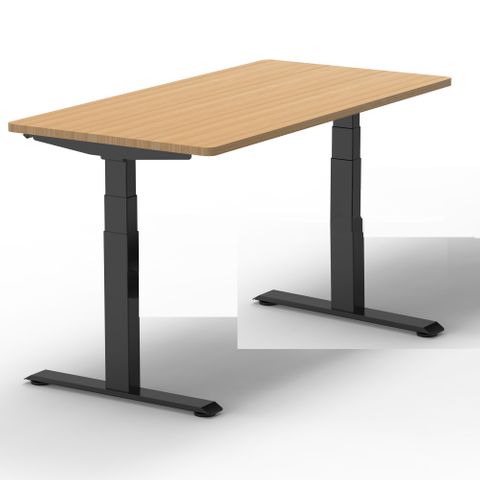 Activ Electric Sit /Stand Desk Frame. Boxed. Black