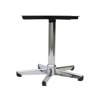 Erin 5-Way Pedestal Base H695mm Chr suits Tops 1200mm dia