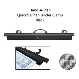 Quickfile Binder A1 Clamp Black