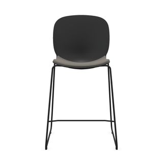 Profim NoorUp Stool H630mm Black Frame, Seat Pad Only