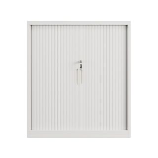 Tambour Cupboard H1200xW900xD473 2Sh White