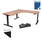 Vertilift Electric Sit/Stand Corner Workstation Range 150kg