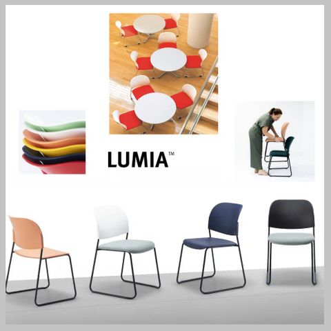 Lumia Chair Range - Sled Base - 140kg
