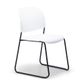Lumia Visitor Chair PP Shell Range - Black Sled Base -140kg