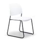 Lumia Visitor Chair PP Shell Range - Black Sled Base -140kg