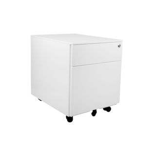 Movida Mobile Pedestal 1S+1F H440xW390xD520mm White