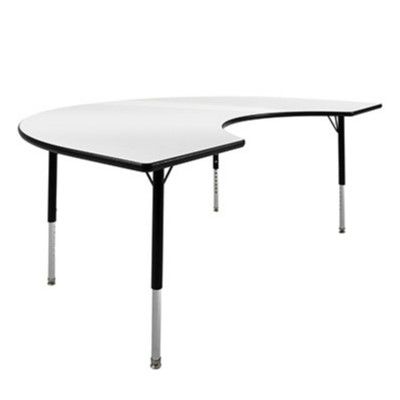 Jellybean Table L1800xD1180xH500-750mm.Height Adjustable Boxed