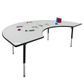 Jellybean Table L1800xD1180xH500-750mm.Height Adjustable Boxed