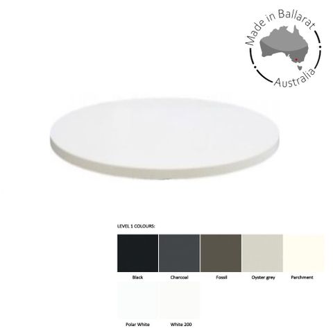 Round Table Tops 25mm - Melamine - Price Level 1