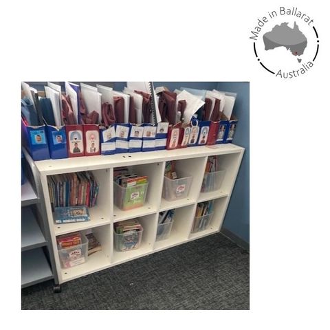 Bookcase Pigeon Hole Unit,  Australian Made Range