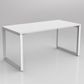 Anvil Desk Fixed height 1200x600mm White Fr/White top