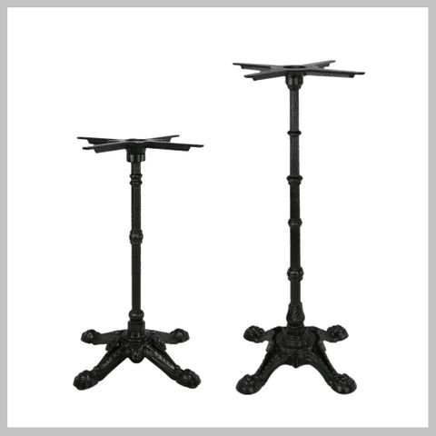 Bistro Style Table Bases - Cast Iron