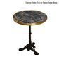 Durafurn Bistro Table Base Indoor/Outdoor Cast Iron Blk