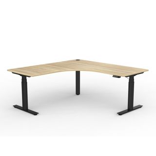 Agile Motion+ CWS Rect Legs 1800x1800x750mm Blk L2