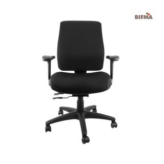 Ergo Synchro HB Standard Seat with Arms SS Black 160kg