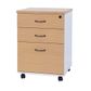 Logan Mobile Pedestal Range - 2Small + 1File Drawers