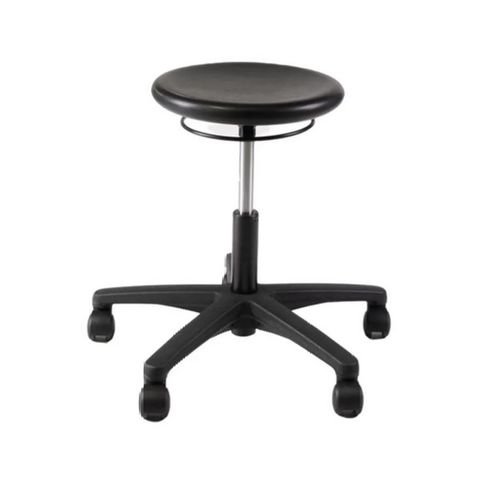 Lab 100 Task Stool PU Seat  140gas 135kg