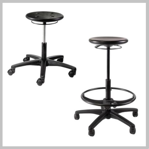 Stool Round Laboratory - Lab 100 Range - 135kg