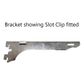 Kingfisher Flat Shelf Bracket 250mm Nickel