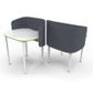 Rounded Square Study Carrel