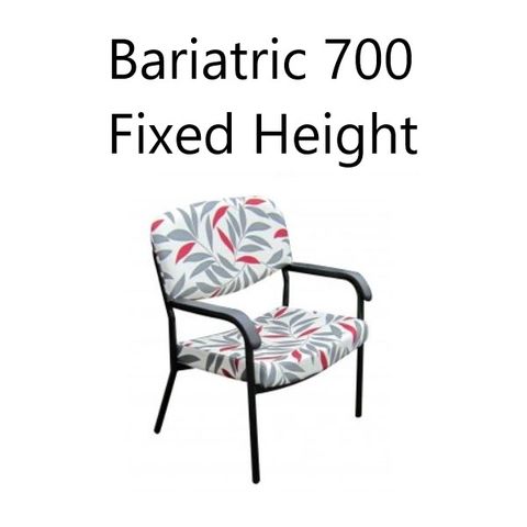 Bariatric Chair Extrawide 700 Fixed Height 250kg Studio Encore Vinyl