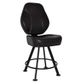 Ca Gaming Stool 4 leg  Black PU.  180kg
