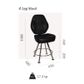 Ca Gaming Stool 4 leg  Black PU.  180kg