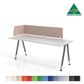 Hush Single Flex Desk Top Dividers - 18mm