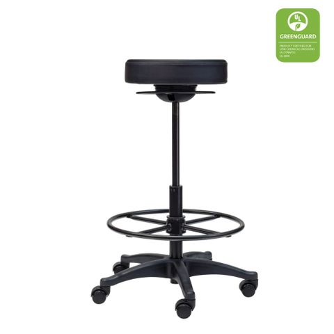 Buro Polo Drafting Stool, Tilting top. Boxed 130kg
