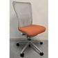 #210250 Secondhand Office Chair Mesh Back Orange Seat