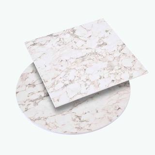 Crown Premium Compact Top 800x800mm White Marble