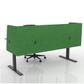 Hush Privi Double Flex Desk Hung Screens - 18mm
