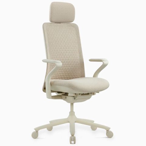 Fuse Synchron Mesh Back Chair w Headrest/Arms 135kg Colour