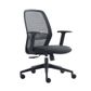 Santa Mesh BackTask Chair Adj Arms 120kg Black