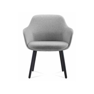 Aspen Tub Chair 4leg Fab:Light Grey 120kg