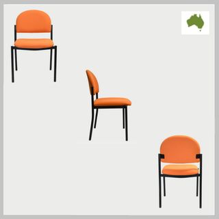 Maddison 4Leg RB No Arms Blk 150kg F1 House Fabric