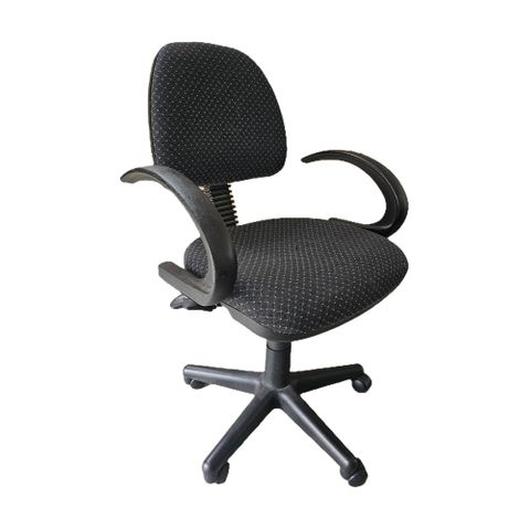 Secondhand chair 20 LB Arms reverse C Arms Black