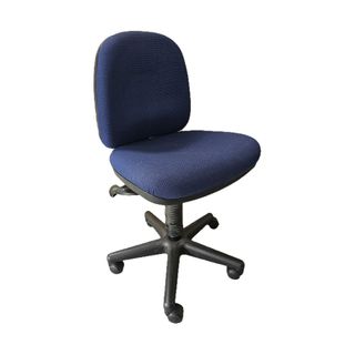 Secondhand chair 22 MB no arms blue