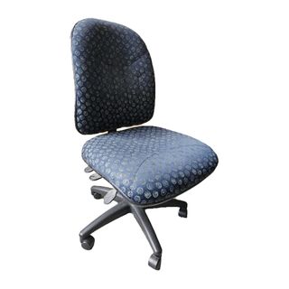 Secondhand chair 23 Datergon No arms Aura Solo [Blue]
