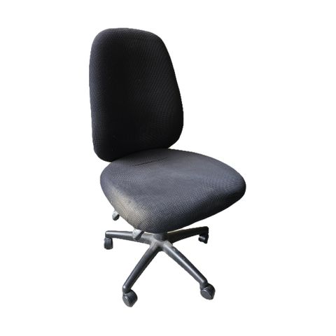 Secondhand chair 32 HB no arms Black