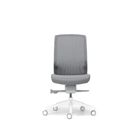 Aveya Mesh No Arms Grey/Wht Base 140kg Fab:Senso