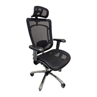 Secondhand chair 35 Mesh Back with Headrest Arms