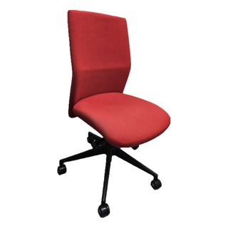 Secondhand chair 42 HB no arms Red